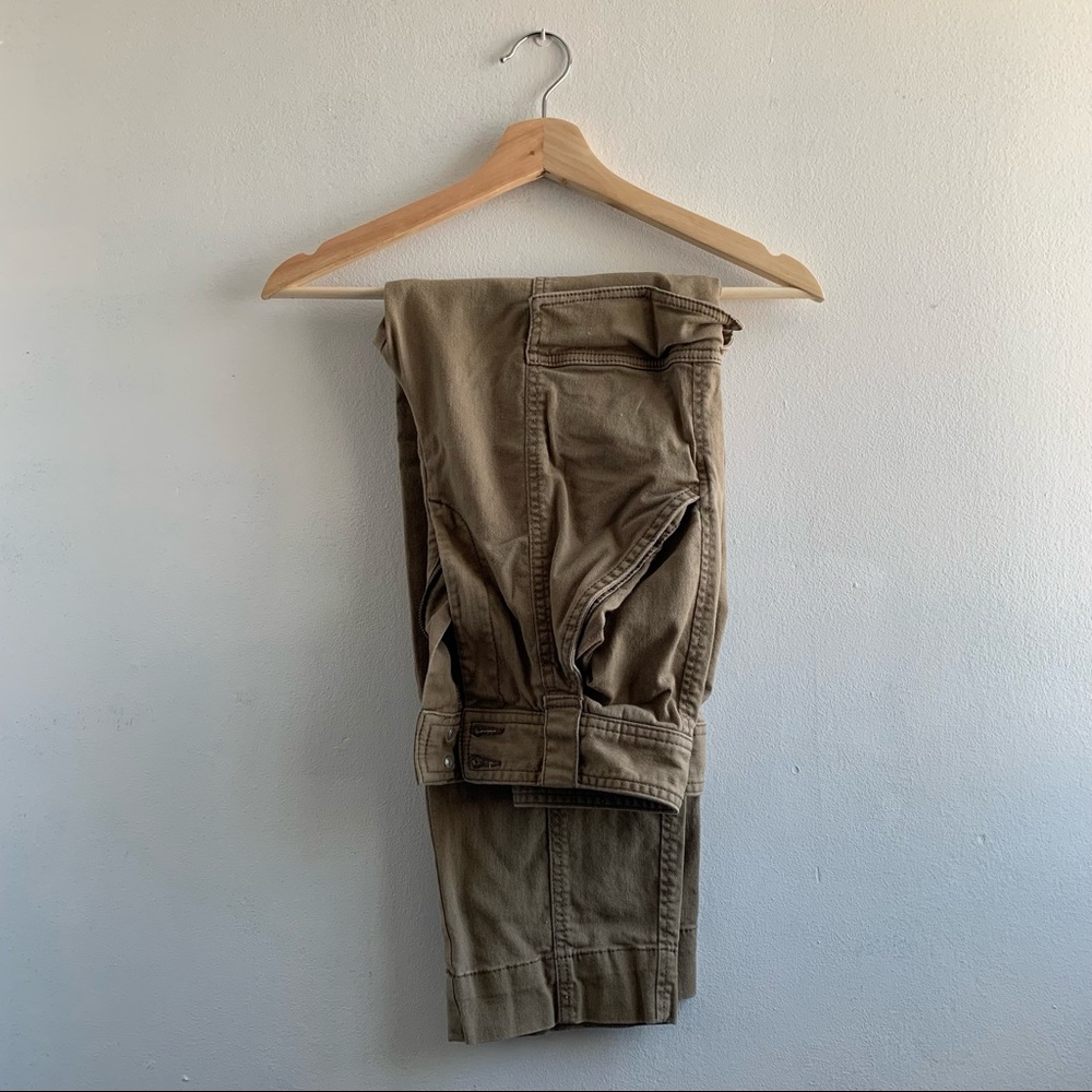 Cotton Twill Cargo Pants